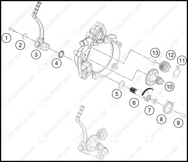 KICK STARTER, 2023 HUSQVARNA TC-50