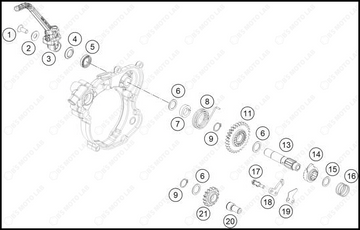 KICK STARTER, 2025 HUSQVARNA TC-65