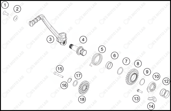 KICK STARTER, 2022 HUSQVARNA TC-250