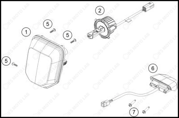 LIGHTING SYSTEM, 2025 HUSQVARNA TE-300