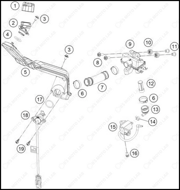 LUBRICATING SYSTEM, 2025 HUSQVARNA TE-300