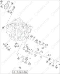 LUBRICATING SYSTEM, 2024 HUSQVARNA FE-501-S