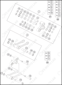 PRO LEVER LINKING, 2024 HUSQVARNA TC-250