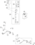 REAR BRAKE CONTROL, 2025 HUSQVARNA TC-50