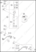 REAR BRAKE CONTROL, 2023 HUSQVARNA TC-65