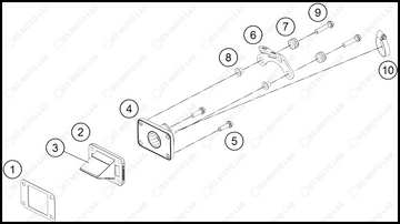 REED VALVE CASE, 2023 HUSQVARNA TC-50