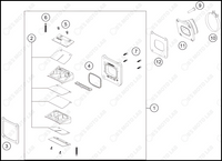 REED VALVE CASE, 2024 HUSQVARNA TC-125