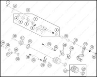 SHIFTING MECHANISM, 2025 HUSQVARNA TC-65