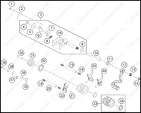 SHIFTING MECHANISM, 2024 HUSQVARNA TC-65