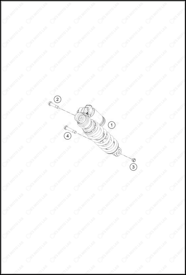 SHOCK ABSORBER, 2025 HUSQVARNA TC-65