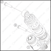 SHOCK ABSORBER, 2023 HUSQVARNA TC-50