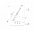 SIDE / CENTER STAND, 2025 HUSQVARNA TE-300