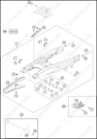 SWING ARM, 2023 HUSQVARNA TC-65