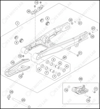 SWING ARM, 2024 HUSQVARNA EE-3