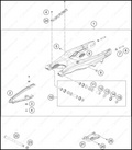 SWING ARM, 2024 HUSQVARNA TE-300