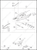 SWING ARM, 2024 HUSQVARNA FE-501-S