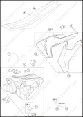 TANK, SEAT, 2022 HUSQVARNA TC-85-19-16