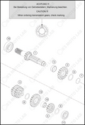 TRANSMISSION I - MAIN SHAFT, 2023 HUSQVARNA TC-250