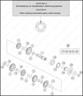 TRANSMISSION II - COUNTERSHAFT, 2025 HUSQVARNA TC-125