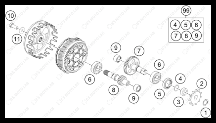 TRANSMISSION, 2022 HUSQVARNA TC-50