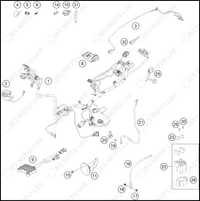 WIRING HARNESS, 2024 HUSQVARNA FE-501-S